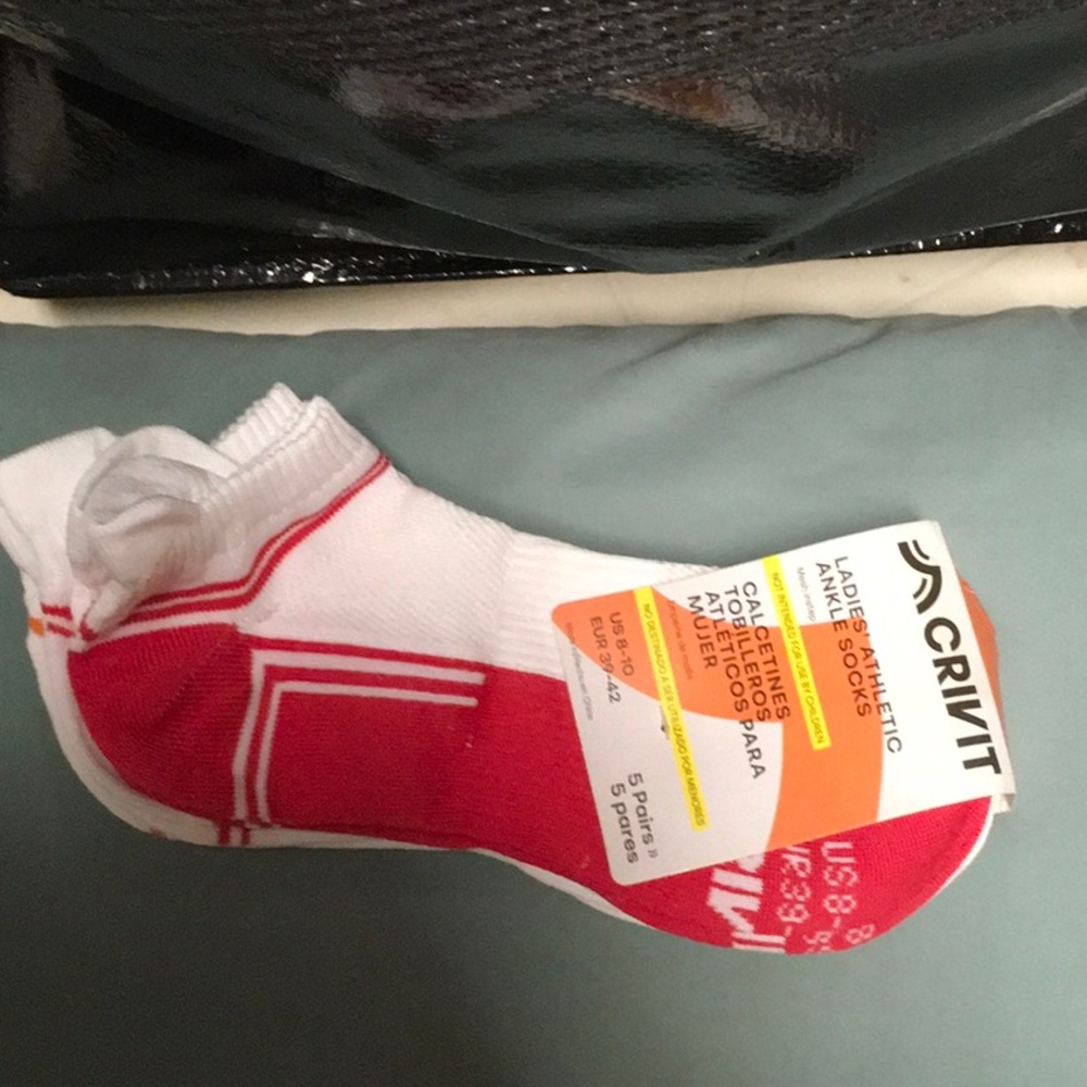 Crivit Ladies five pair of Ankle Socks